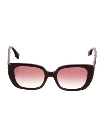 Burberry Caroll Nova Check Pattern Sunglasses