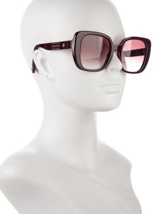 Burberry Caroll Nova Check Pattern Sunglasses