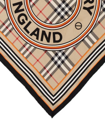 Burberry Silk Printed Scarf