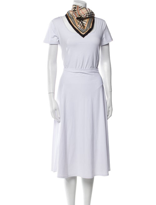 Burberry Silk Printed Scarf