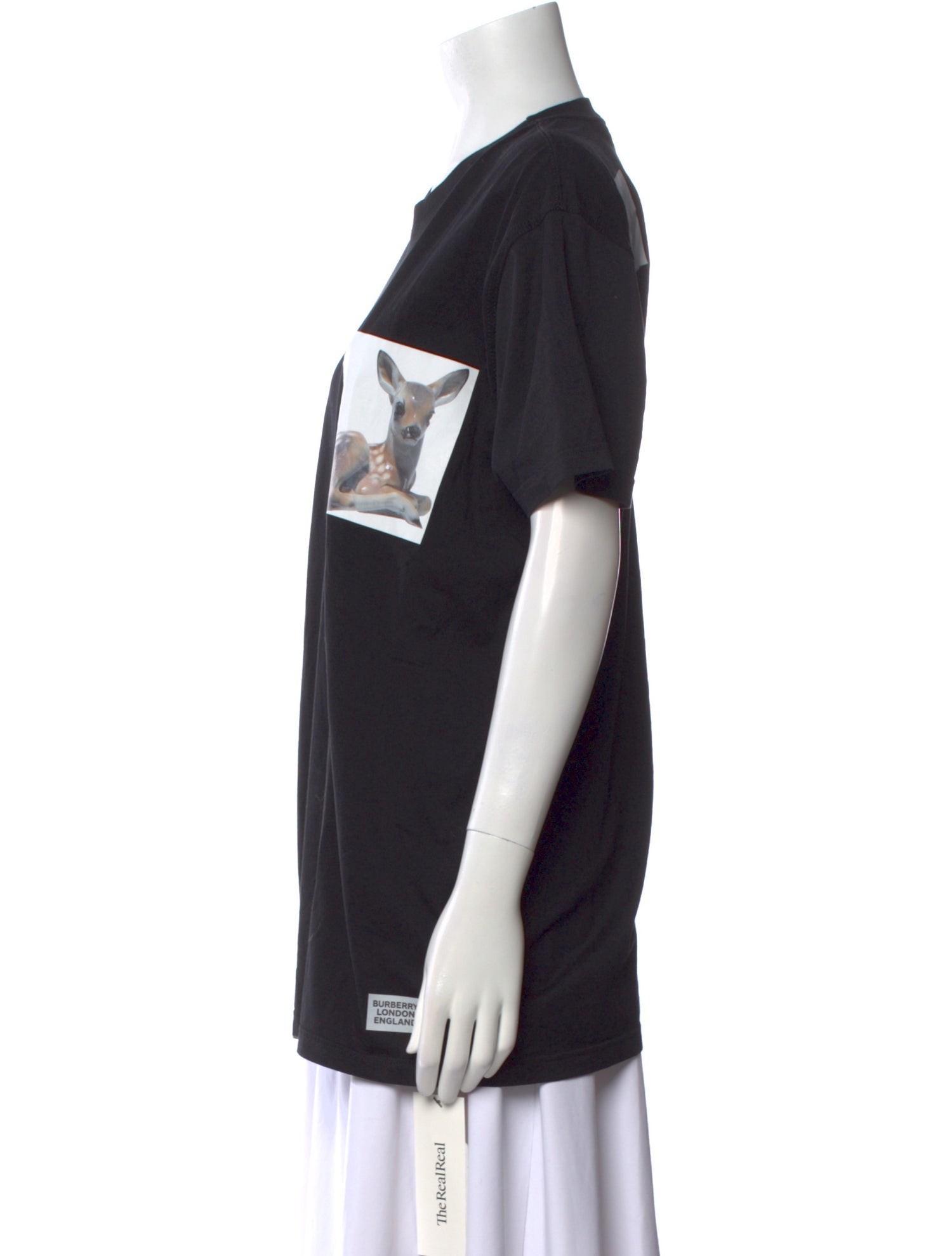 Burberry Graphic Print Crew Neck T-Shirt