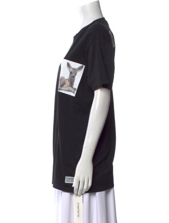 Burberry Graphic Print Crew Neck T-Shirt
