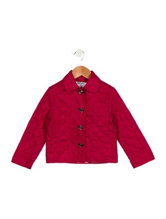 Burberry toddler girls' pink jacket
