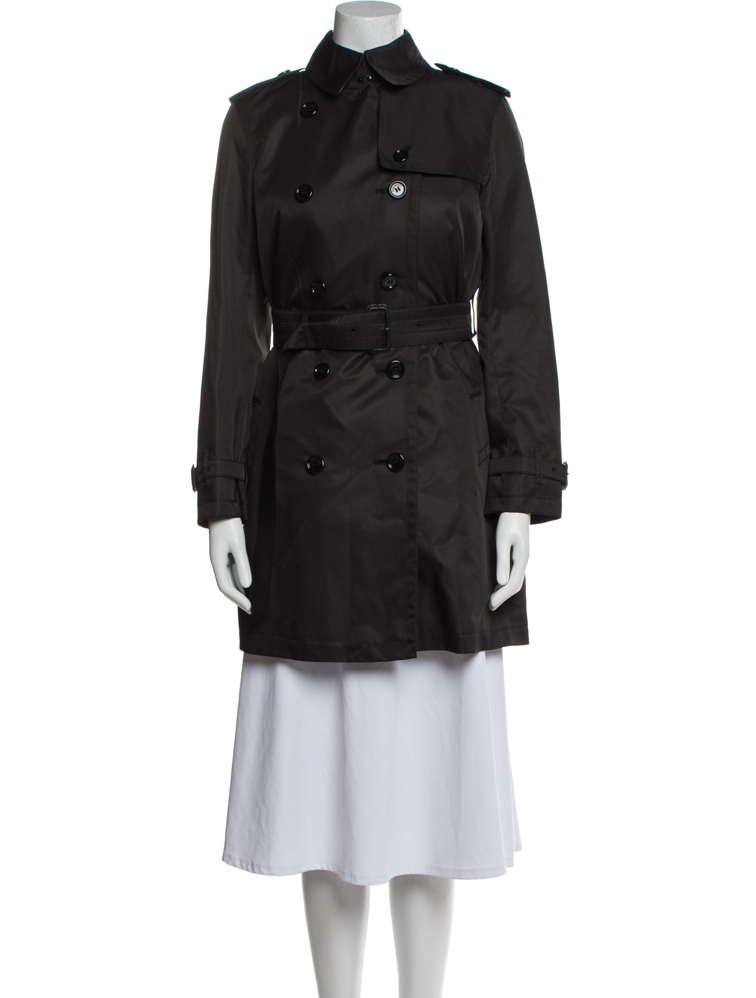 Burberry Wool Trench Coat