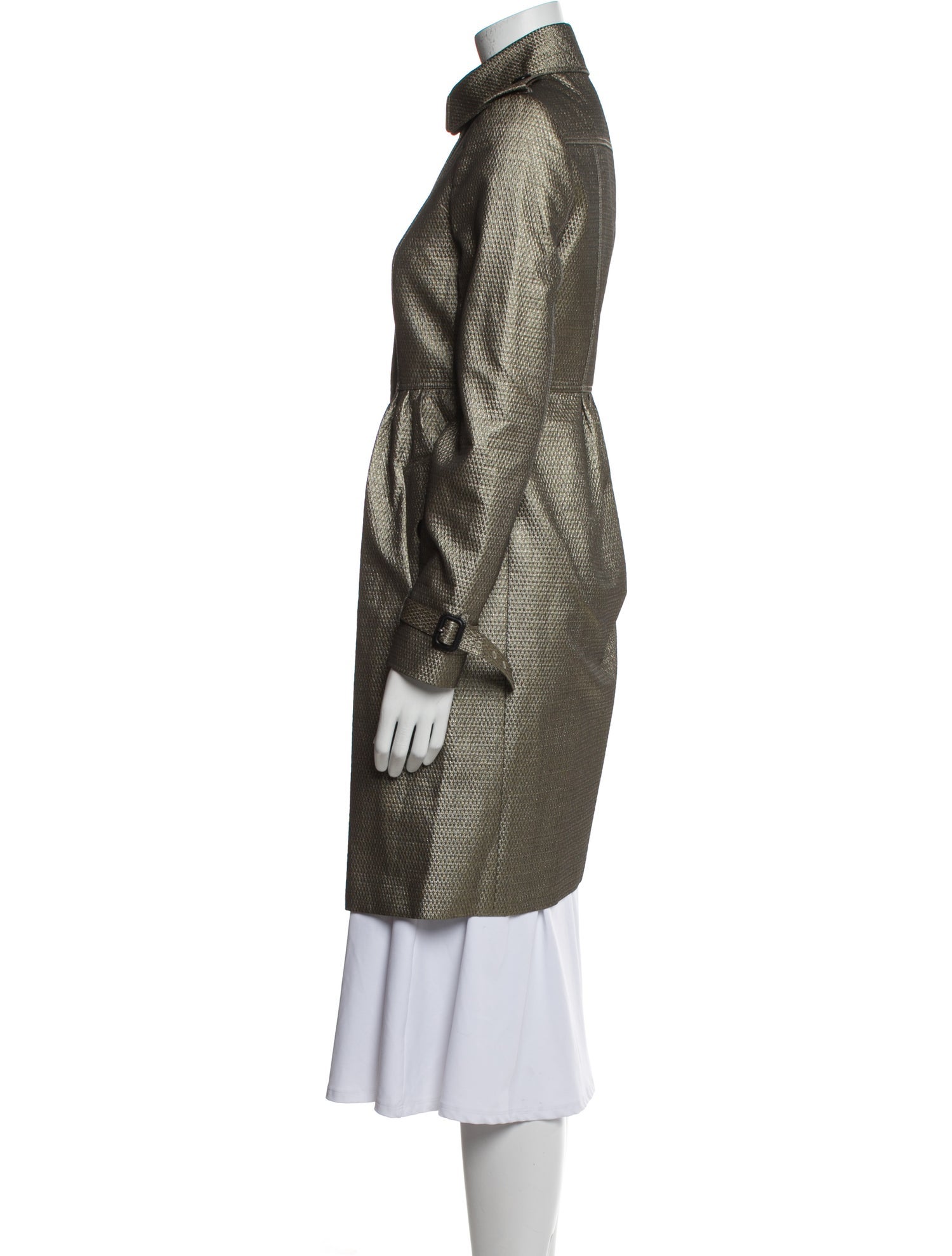 Burberry Printed Trench Coat w/ Tags