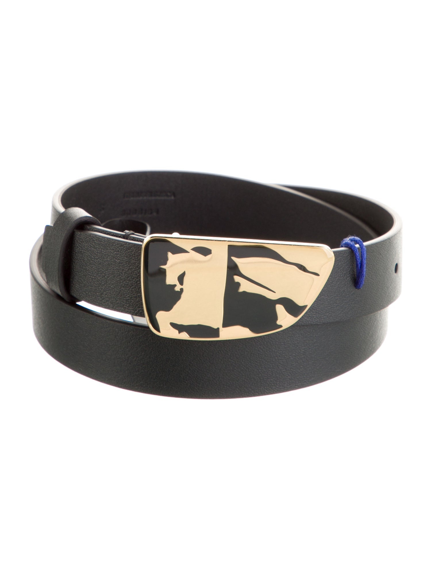 Burberry Skinny Leather Waist Belt w/ Tags