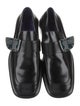 Burberry Leather Leather Trim Embellishment Loafers
