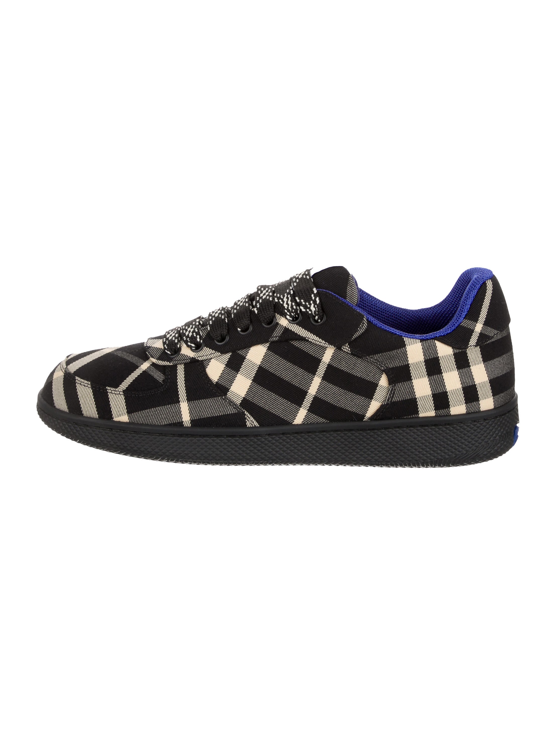 Burberry Canvas Printed Sneakers
