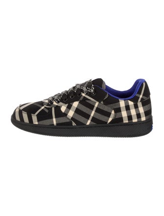 Burberry Canvas Printed Sneakers