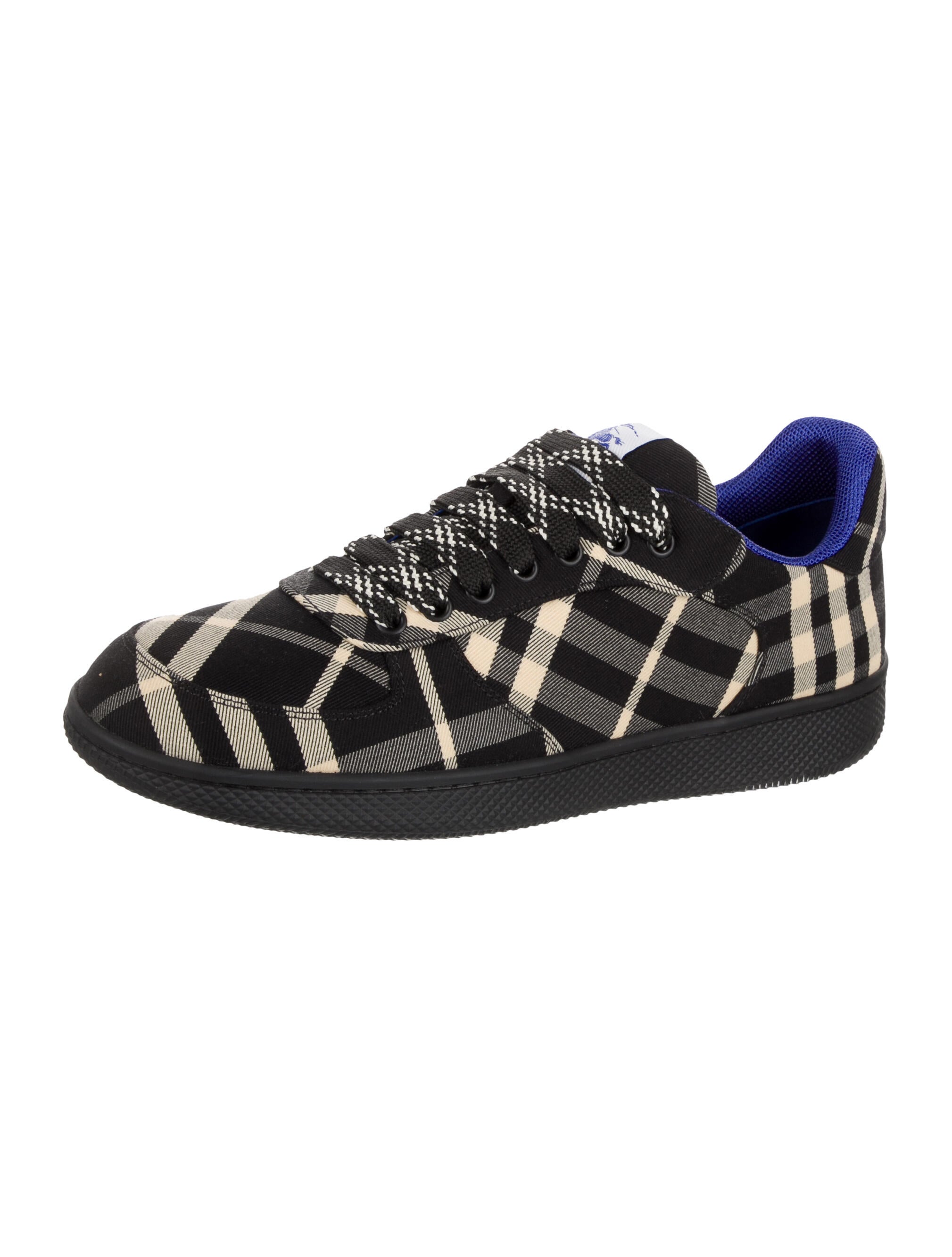 Burberry Canvas Printed Sneakers
