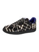 Burberry Canvas Printed Sneakers