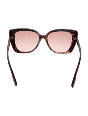 Burberry Cat-Eye Gradient Sunglasses