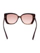 Burberry Cat-Eye Gradient Sunglasses