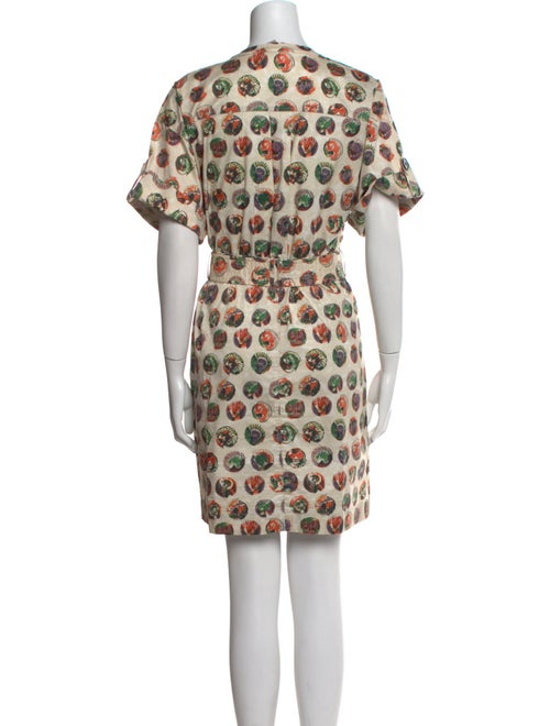 Burberry Printed Mini Dress