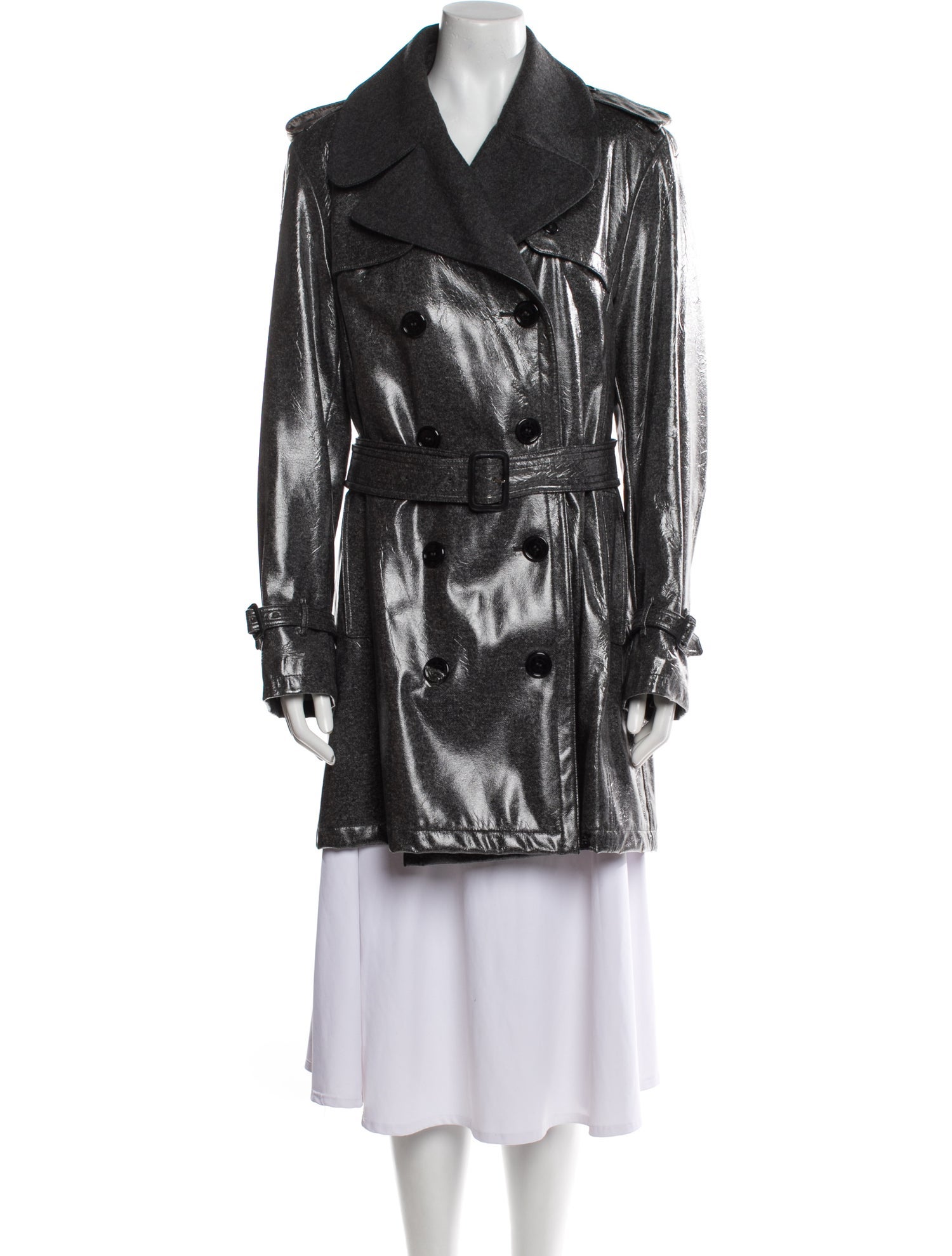 Burberry Wool Trench Coat