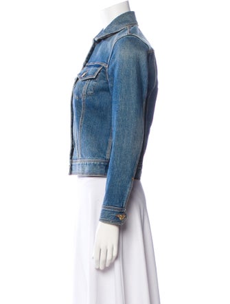 Burberry Printed Denim Jacket