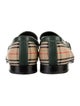 Burberry Nova Check Pattern Canvas Dress Loafers