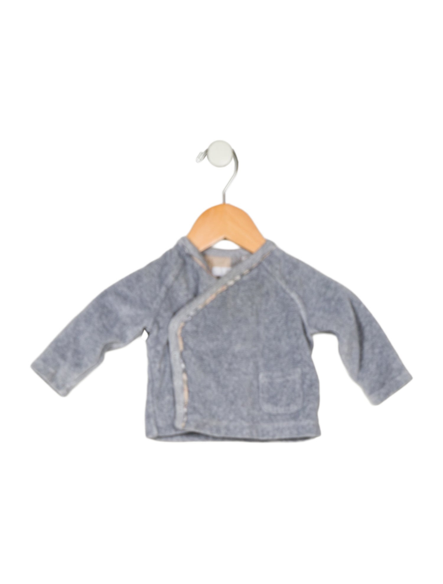 Burberry Cotton Snap Up Sweater