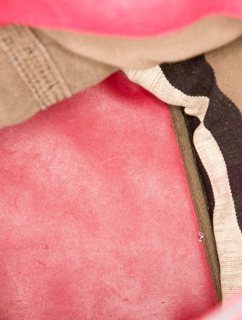 Burberry Canvas Bucket Bag