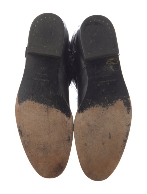 Burberry Leather Riding Boots