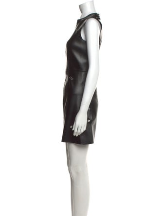 Burberry Crew Neck Mini Dress