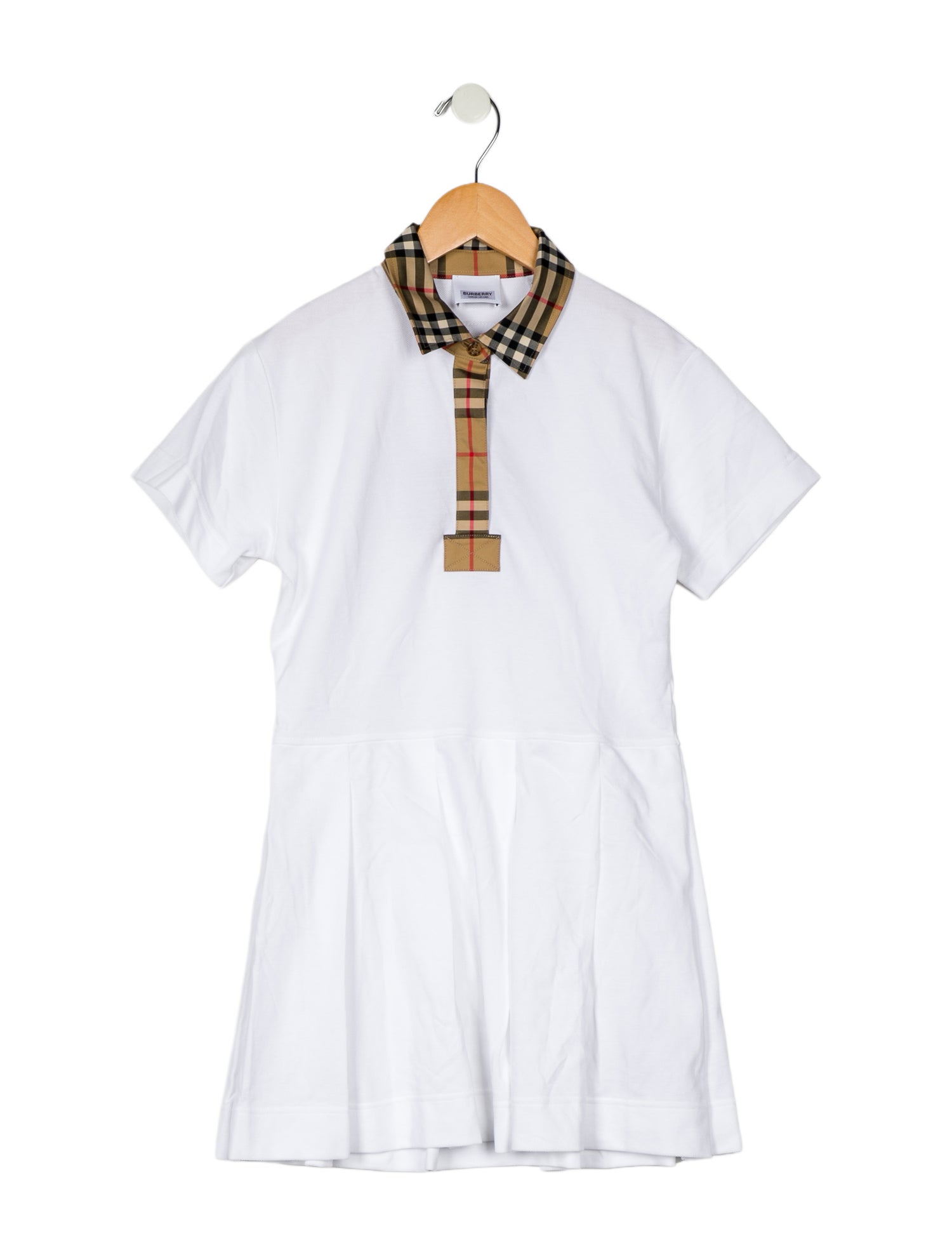 Burberry Cotton Canvas Pattern Print Dress w/Tags