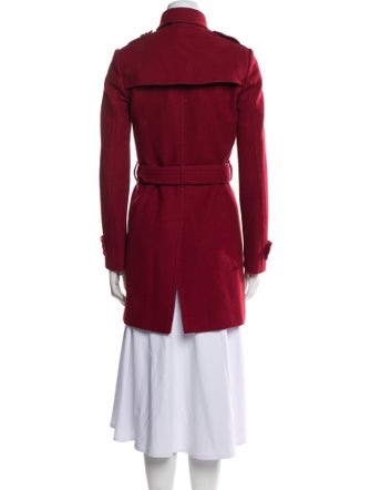 Burberry Brit Badookulgra Virgin Wool Trench Coat