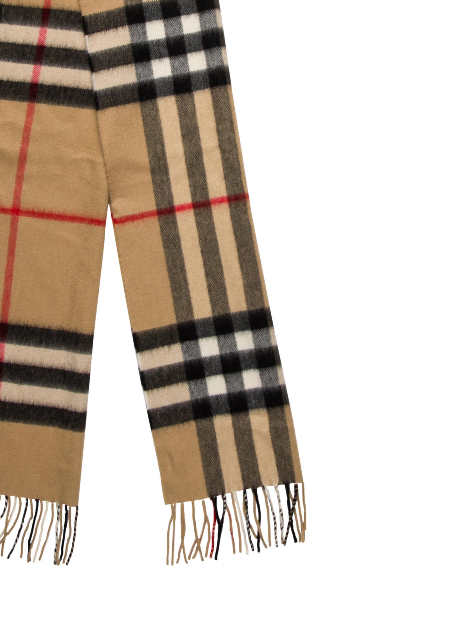 Burberry Giant Check Cashmere Scarf