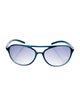 Burberry Aviator Tinted Sunglasses