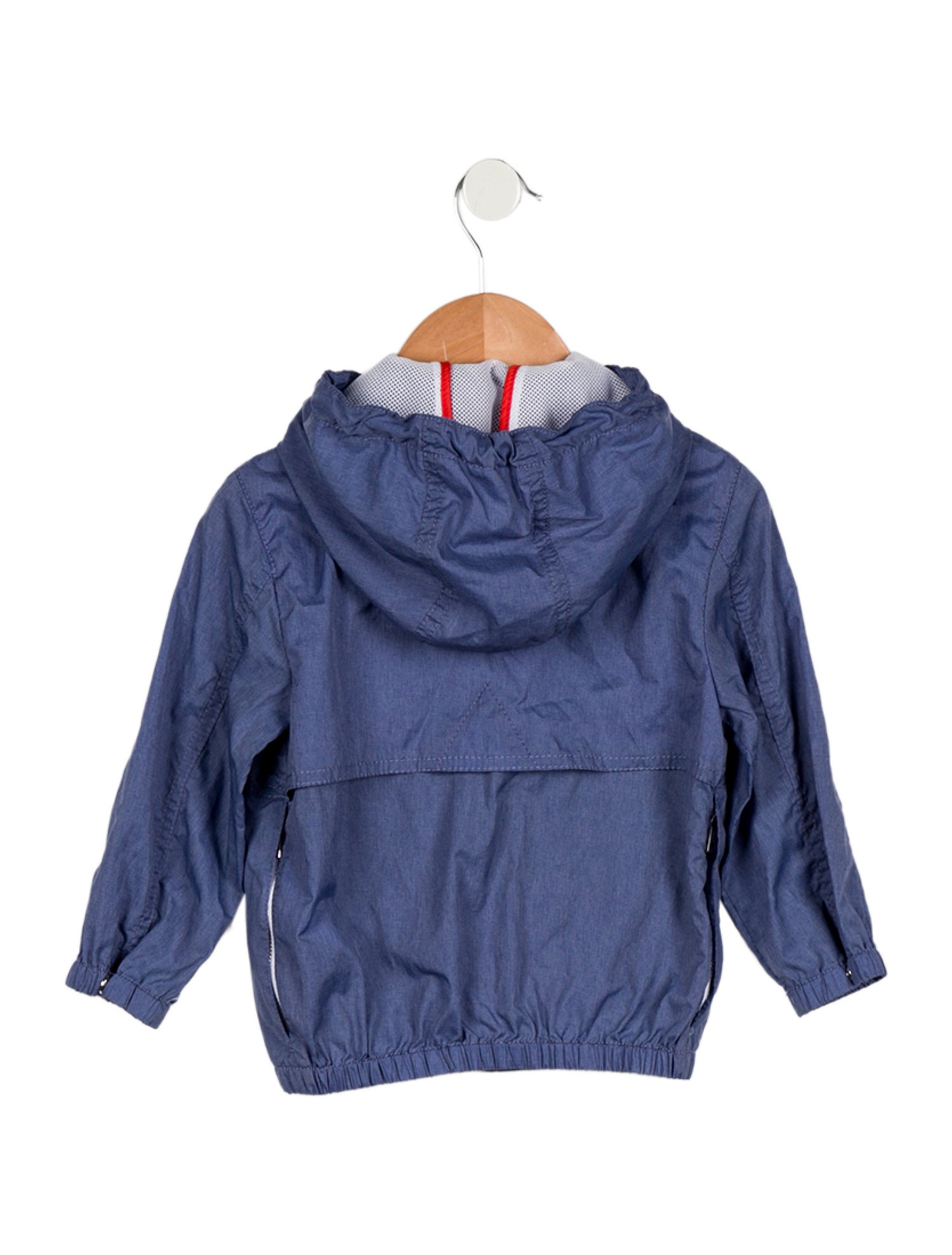 Burberry toddler boys' blue and white jacket