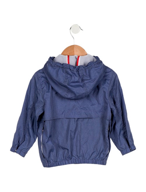 Burberry toddler boys' blue and white jacket