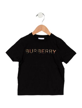 Burberry Toddler boys' black and brown shirt