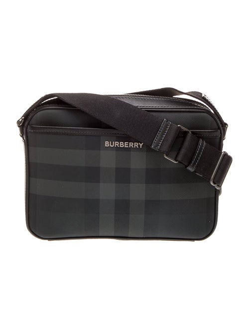 Burberry Smoked Check Messenger Bag
