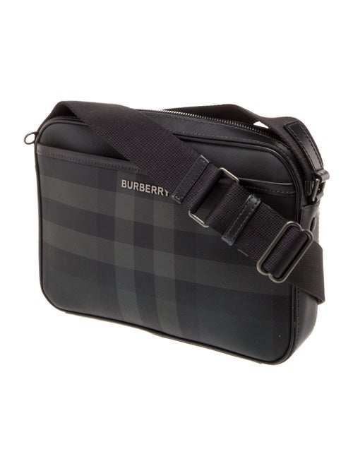 Burberry Smoked Check Messenger Bag