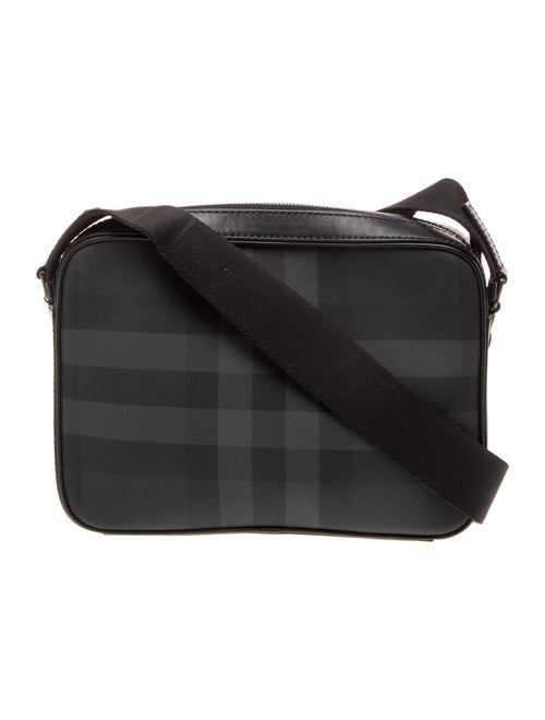 Burberry Smoked Check Messenger Bag