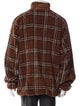 Burberry Plaid Print Jacket