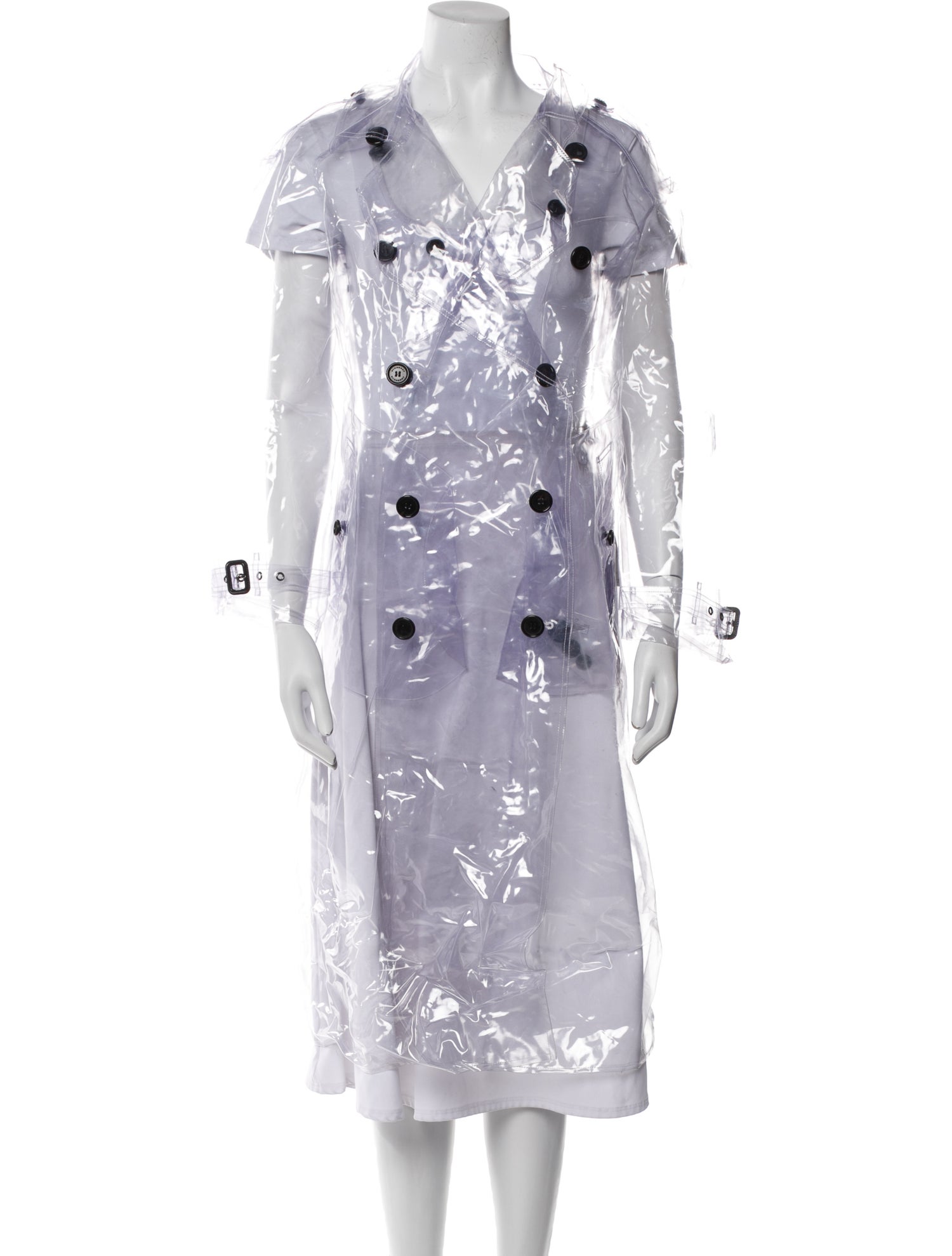 Burberry PVC Trench Coat