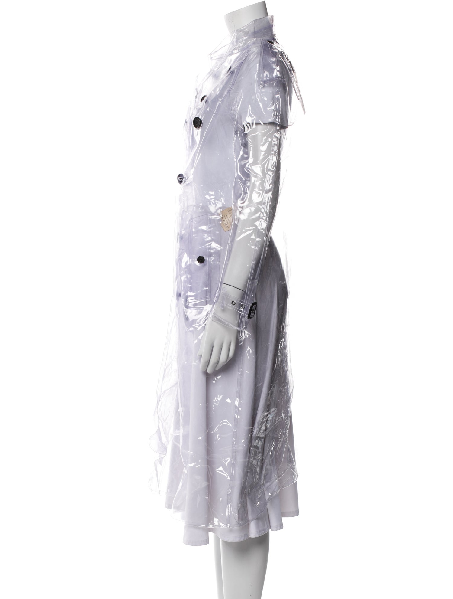 Burberry PVC Trench Coat