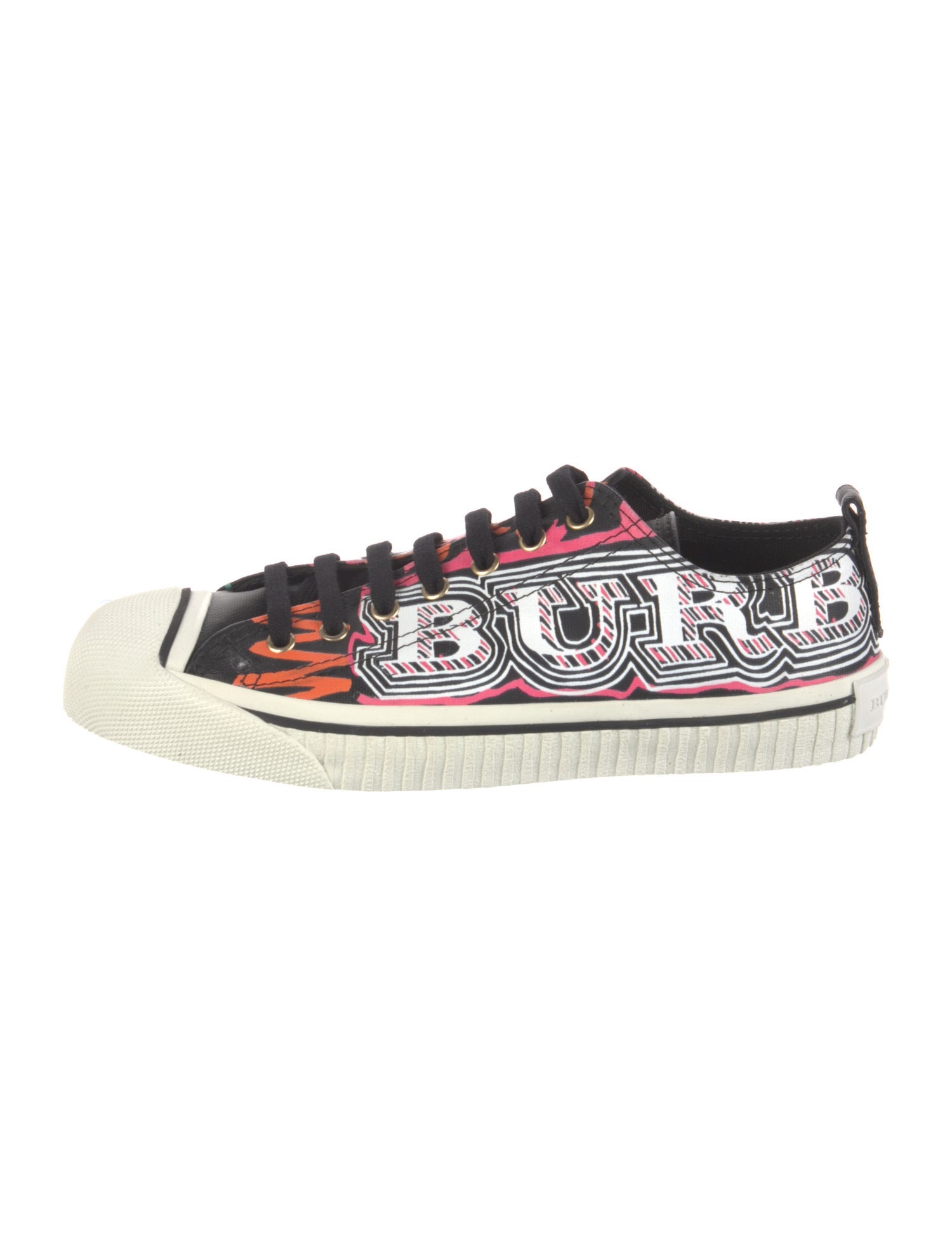 Burberry Canvas Printed Sneakers