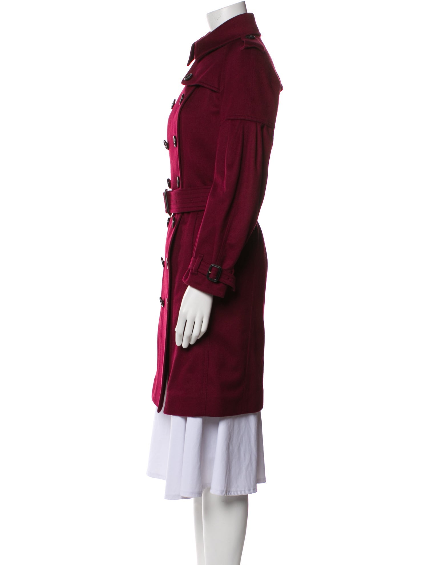 Burberry Cashmere Trench Coat