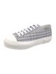 Burberry Canvas Printed Sneakers