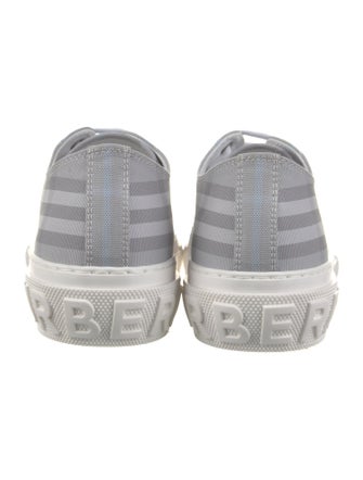 Burberry Canvas Printed Sneakers