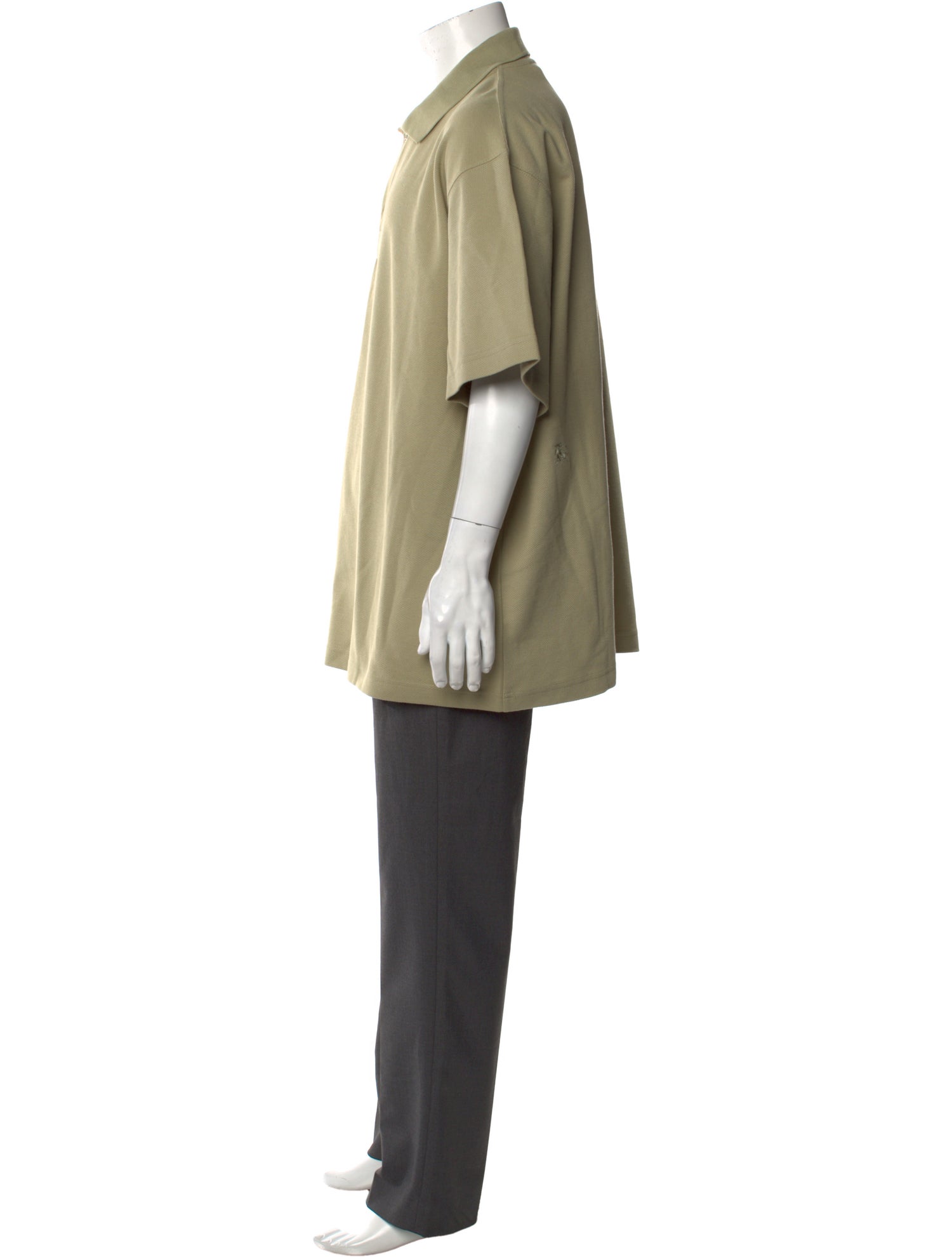 Burberry Collar Short Sleeve Polo Shirt