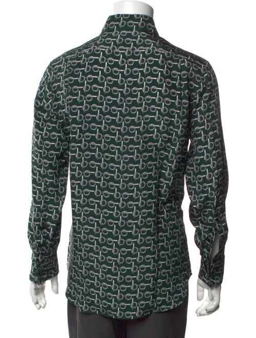 Burberry Silk Printed Shirt