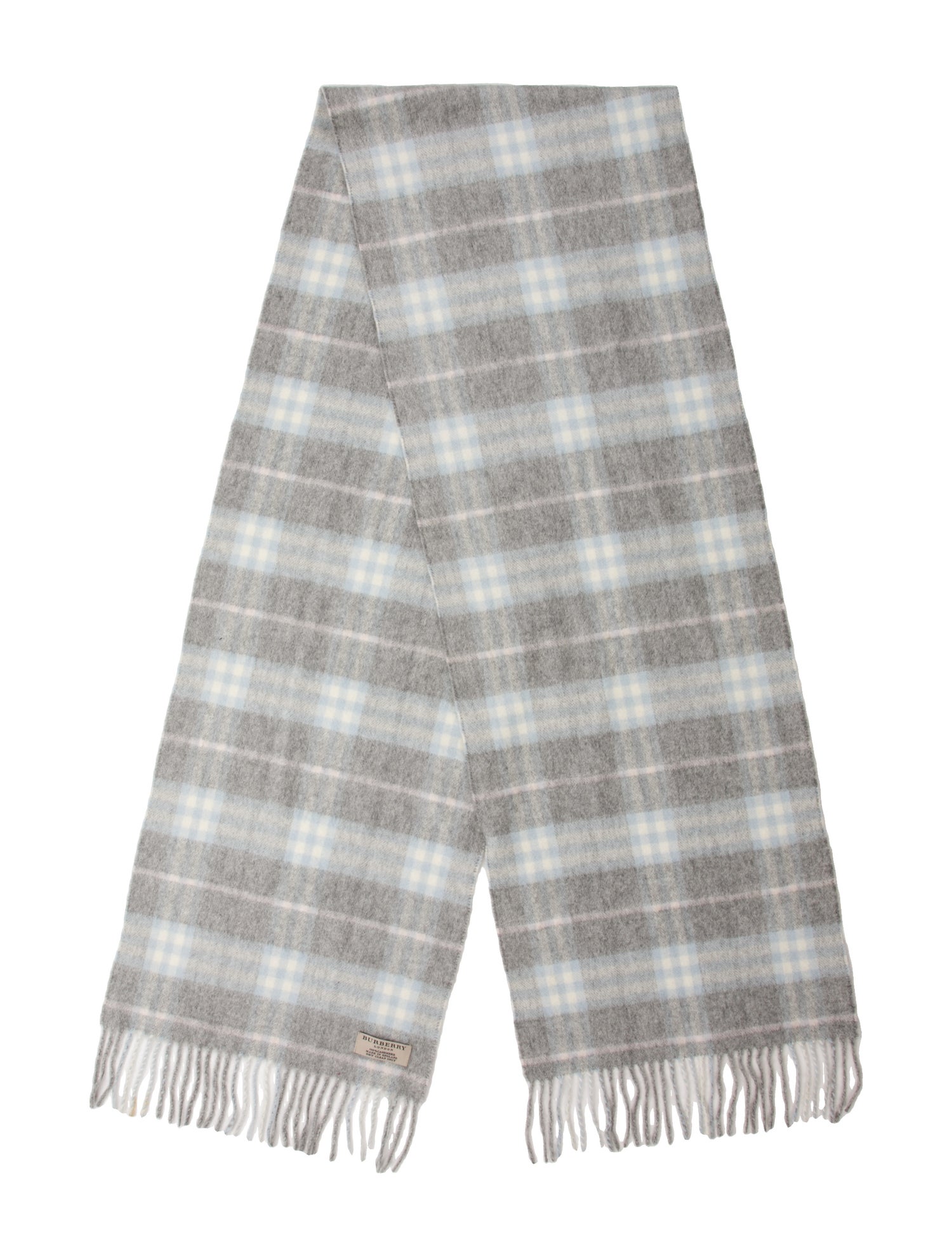 Burberry Cashmere Striped Scarf