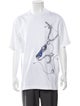 Burberry Graphic Print Crew Neck T-Shirt