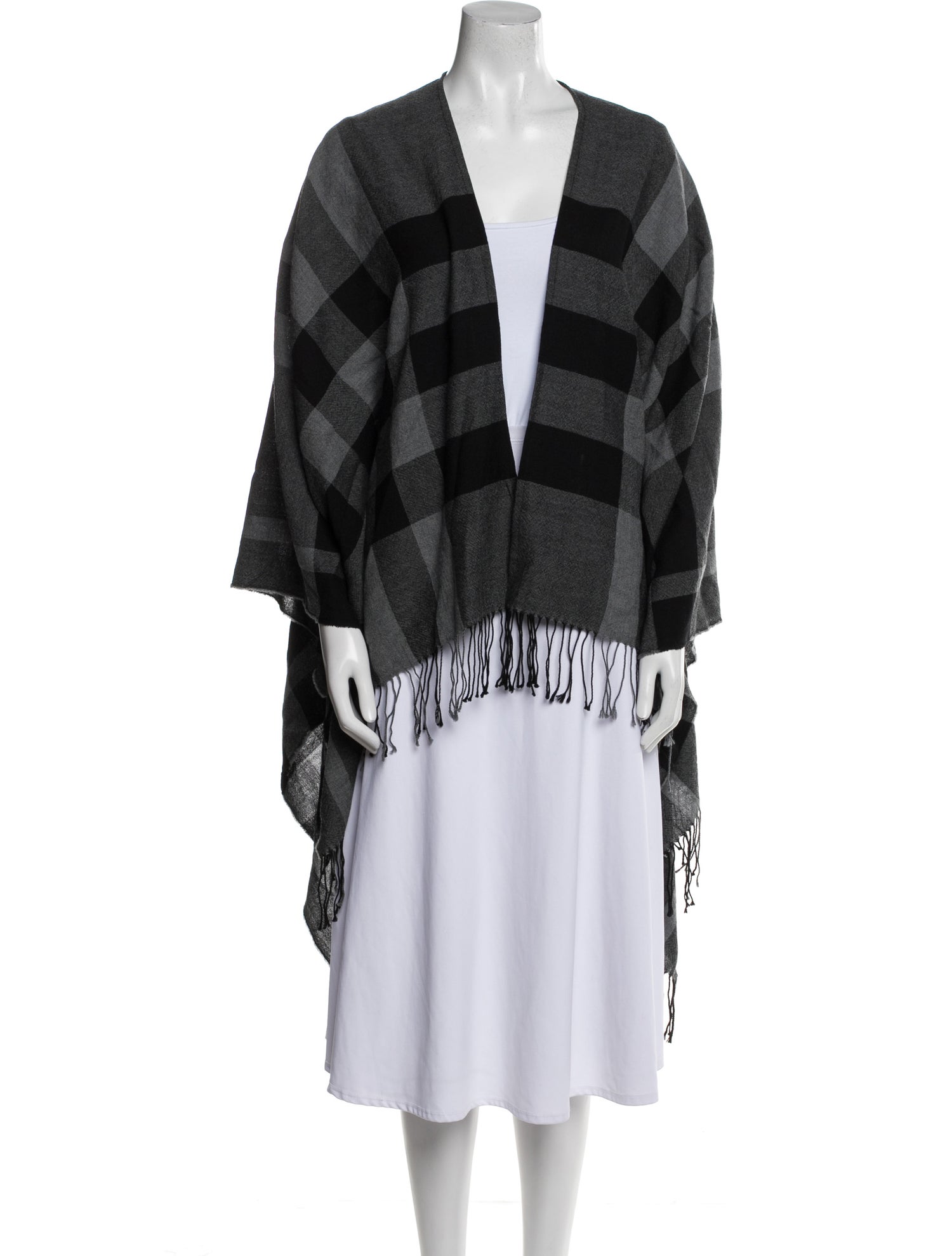Burberry Merino Wool Striped Shawl