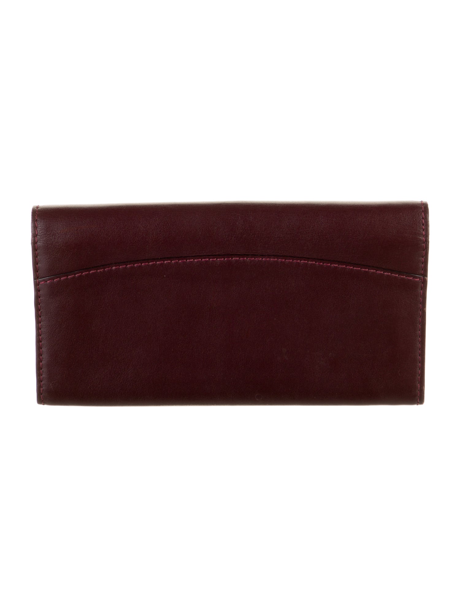 Burberry Leather Continental Wallet