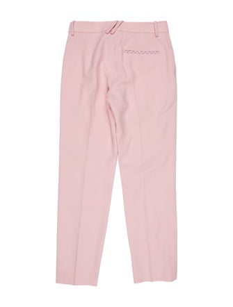 Burberry Wool Straight Leg Pants