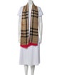 Burberry Horseferry Check Pattern Plaid Print Scarf